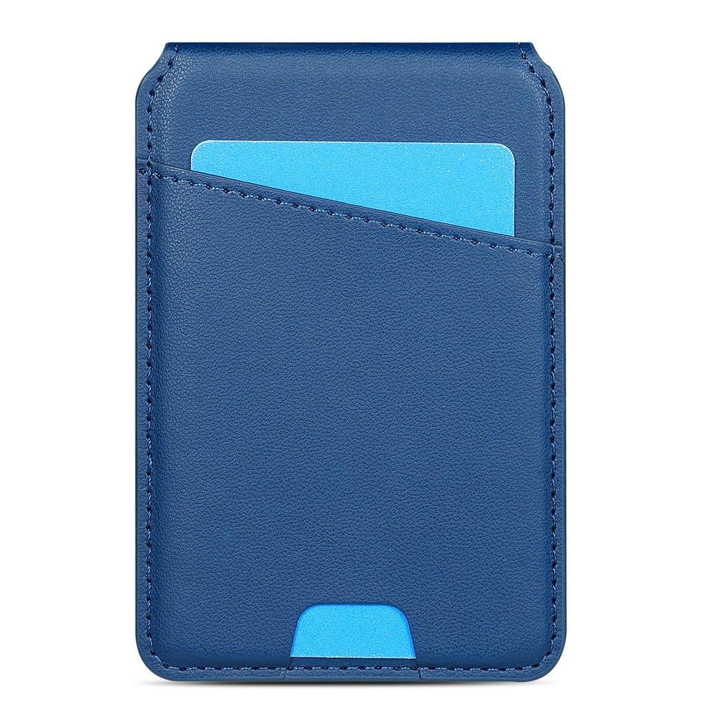 For iPhone 14 Case Compatible with MagSafe Detachable Card Holder Kickstand Leather Phone Back Cover
