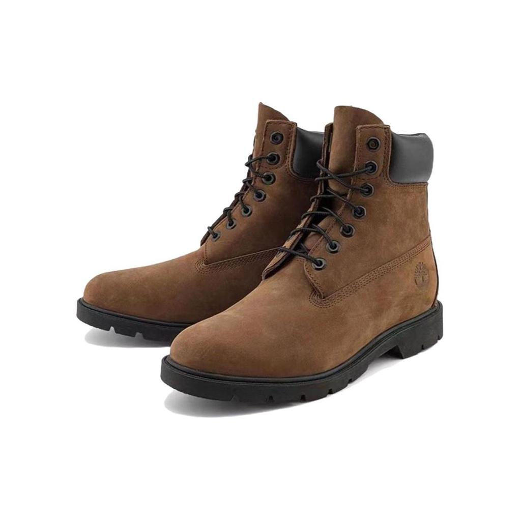 Timberland Comfortable Casual Short Boots Outdoor Functional Shoes Men Boots Brown A64YN