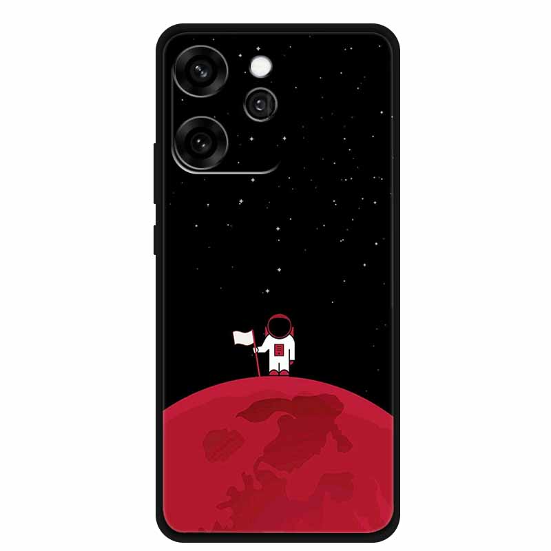 For Oppo Reno15 Phone Case TPU Soft Silicone Tech Style Case for Oppo Reno 15 Flower Heart-shaped Protector Cover PLW110 Coque