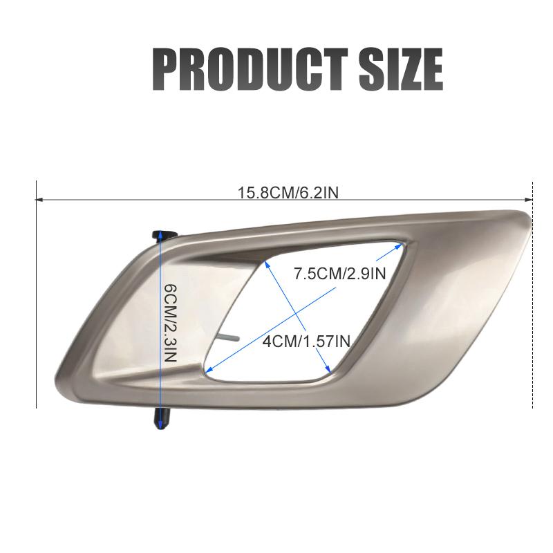 Car Interior Left/Right Door Handle For Mazda BT50 2012- For Ford Ranger 2012- Everest 2012- AB3921971 AB3921970