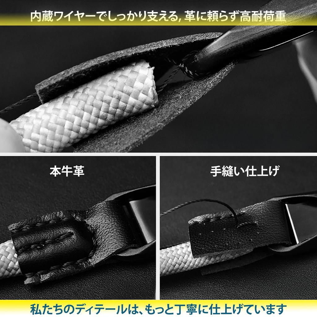 Camera Neck Shoulder Genuine Leather Climbing Quick Compatible with and Compact Cameras [CT_Luxury_Elegant] Strap, Strap, Strap, Rope, Release,