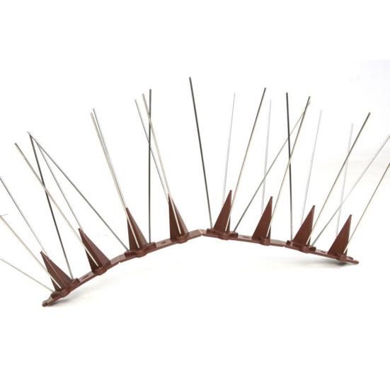 Yousheng 10 Stück Vogelabwehrspitzen Zaun- und Wandspitzen Katzen-Tauben-Abwehr Anti-Kletter-Spitzen Verhindern Landung von Vögeln für Fensterbänke Zaun