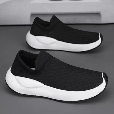 Tênis de corrida masculino, tênis leves para caminhada, tênis respiráveis, tênis esportivos casuais, tênis de malha, tênis esportivos para treino para homens