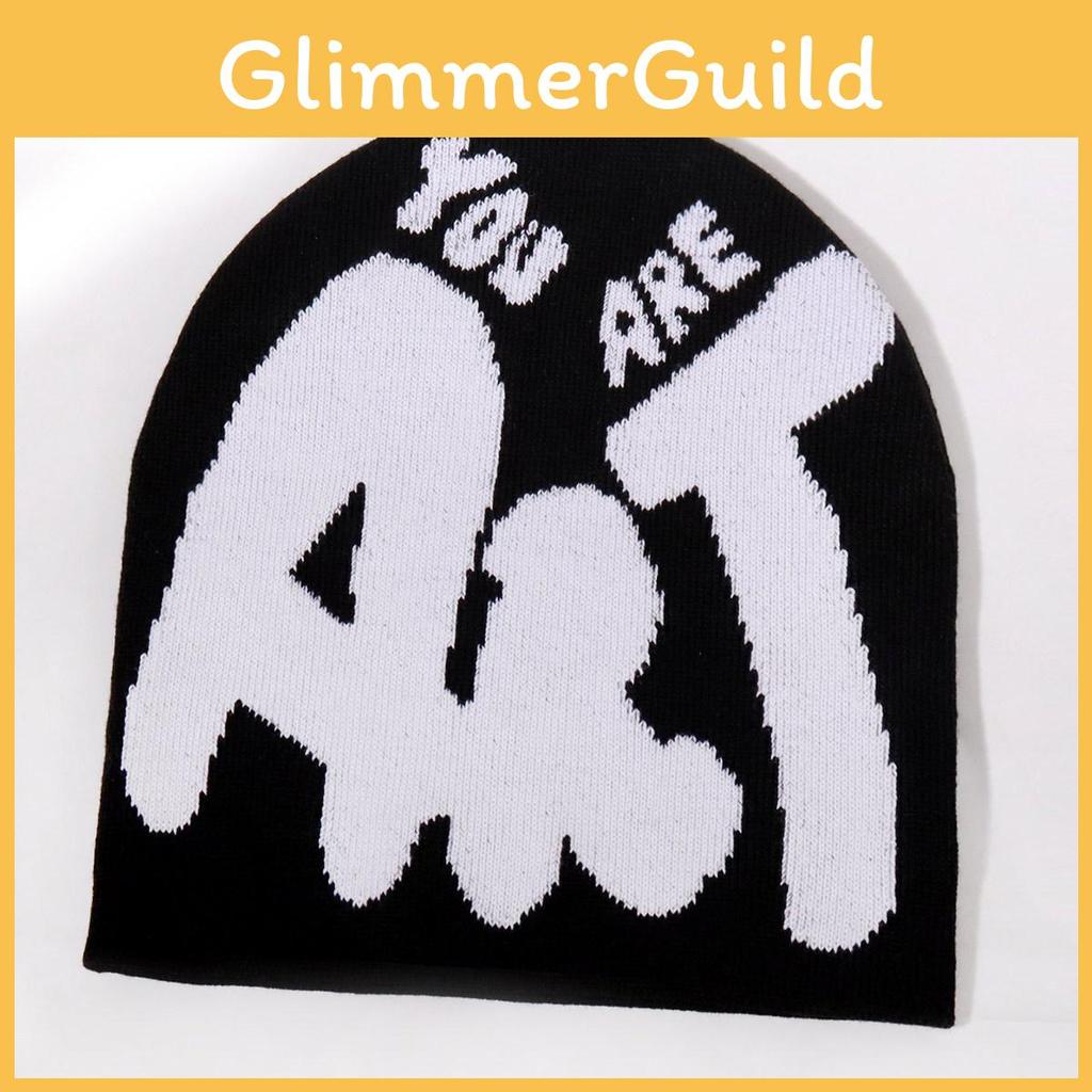 Fashion Letter Beanie Hat For Men Women With Acrylic Material Winter Cold Weather Accessory