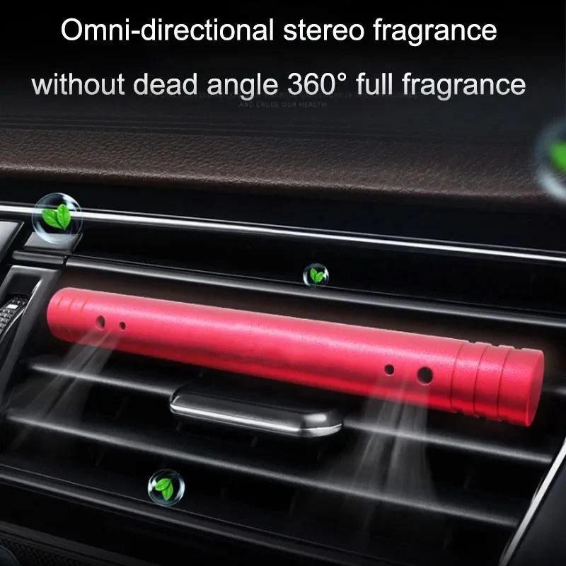 Volvo Odświeżacz do nawiewów samochodowych z darmowymi wkładami zapachowymi, Aluminiowy dyfuzor aromaterapeutyczny do XC60 XC90 S60 S90 Akcesoria samochodowe