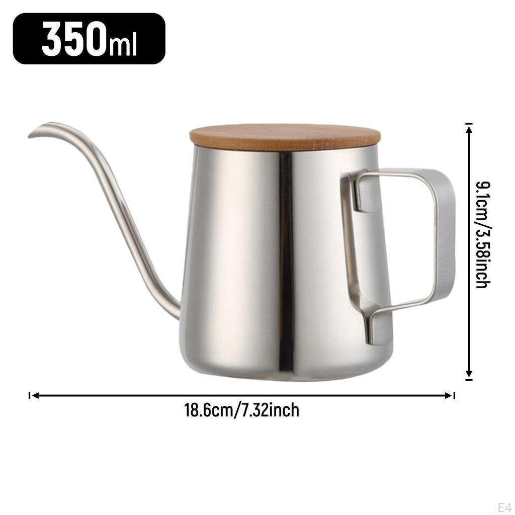 Pot Kettle with Gooseneck Spout for Baristas