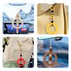 32Pcs/set Mixed Style Silicone Bead Kit Round Silicone Ring Focal Bead DIY KeyChain Bracelet Necklace Jewelry Accessories