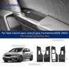 Car Interior Film TPU for Seat Cupra Leon Formentor -2025 Protection Door Window Switch Lifter Carbon Texture Sticker LHD
