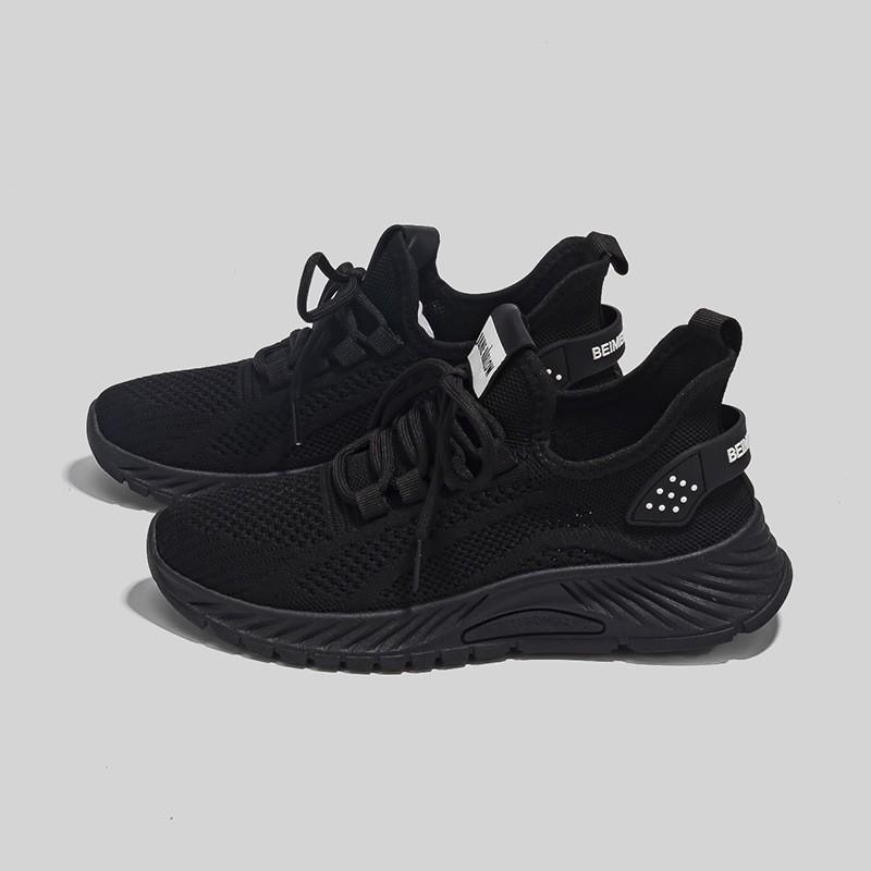 Flying Woven Mesh Shoes Children's New Summer  Shoes Versatile Thin Breathable Sports Mesh Shoes Women