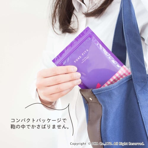 Oka Paper Toilet Seat Covers, Pokepita, Portable, 8 Sheets, Made In Japan [Disaster Preparedness]