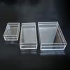 Thick Rectangular Clear Acrylic Gift Box - Food Grade Plastic for Weddings & Parties