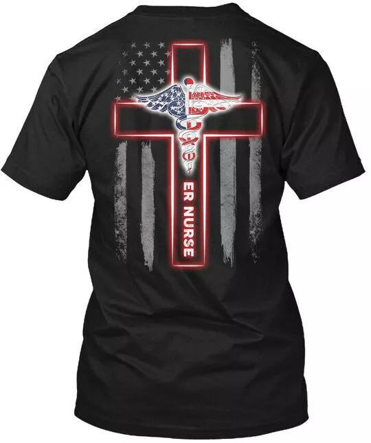 

Гордая медсестра скорой помощи - Футболка Сделано в США Размер от S до 5XL 2XL