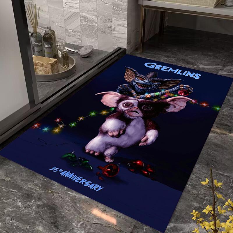 Gremlins 35th Anniversary: Chaos Charm carpet Suitable for all seasons Living room and bedroom mats Doormat Protective pad Bathroom mat