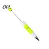 Handmade Pen Kits DIY Beadable Pen, Colorful Fancy Beaded Crafting Ballpoint Rainbow Gradient Pens Gift for Students, Party Favors, Creative