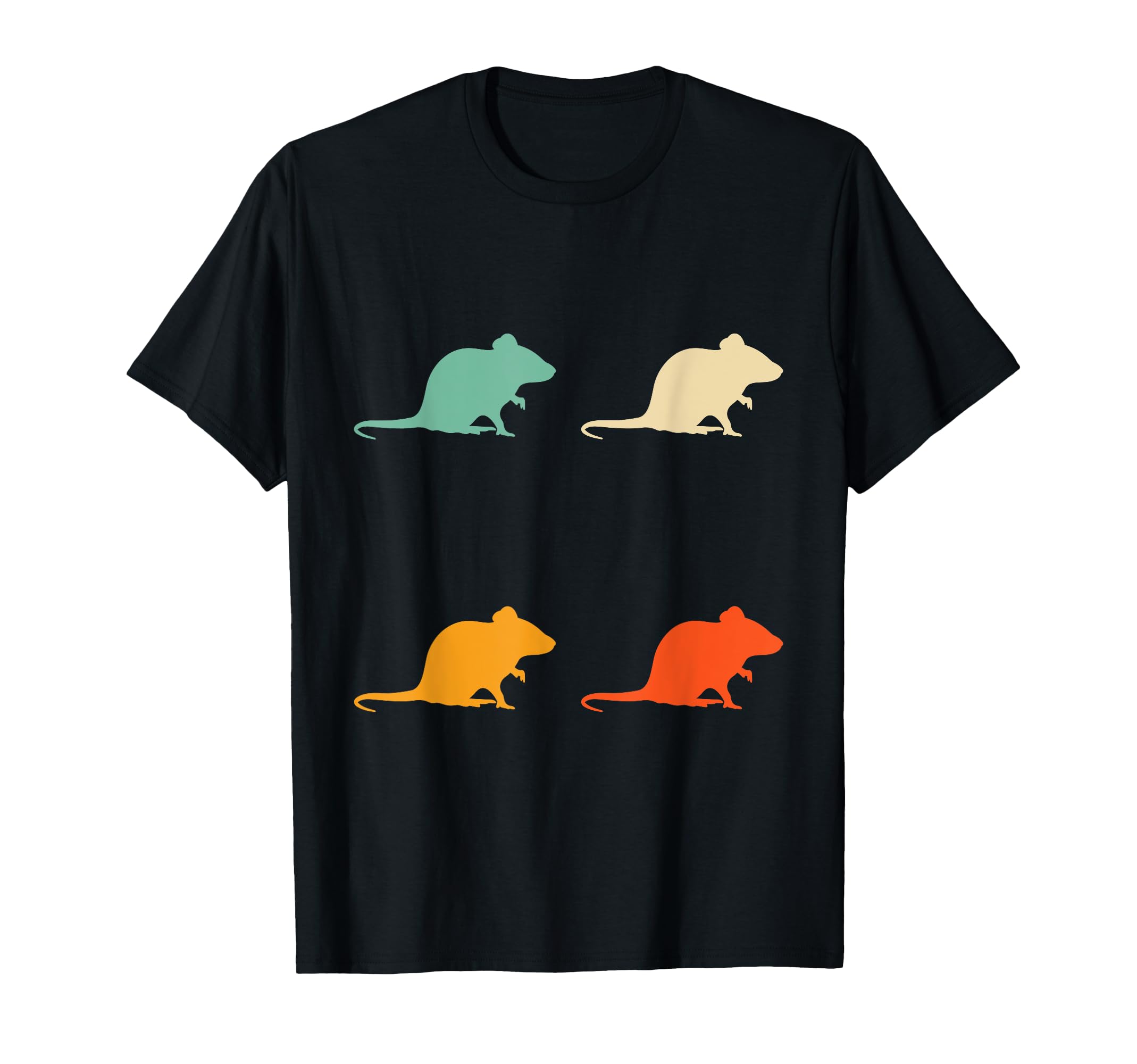 Vintage Mouse Lover Retro Gift for Animal Keeper Mouse T-Shirt