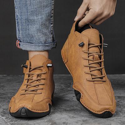 Men's Outdoor Sports Hiking Hiking Cycling Anti Slip Wear-resistant Boots Fashionable, Comfortable and Versatile Chelsea Boots
