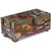 VidaXL Coffre table basse Bois de récupération massif 80 x 40 x 35 cm