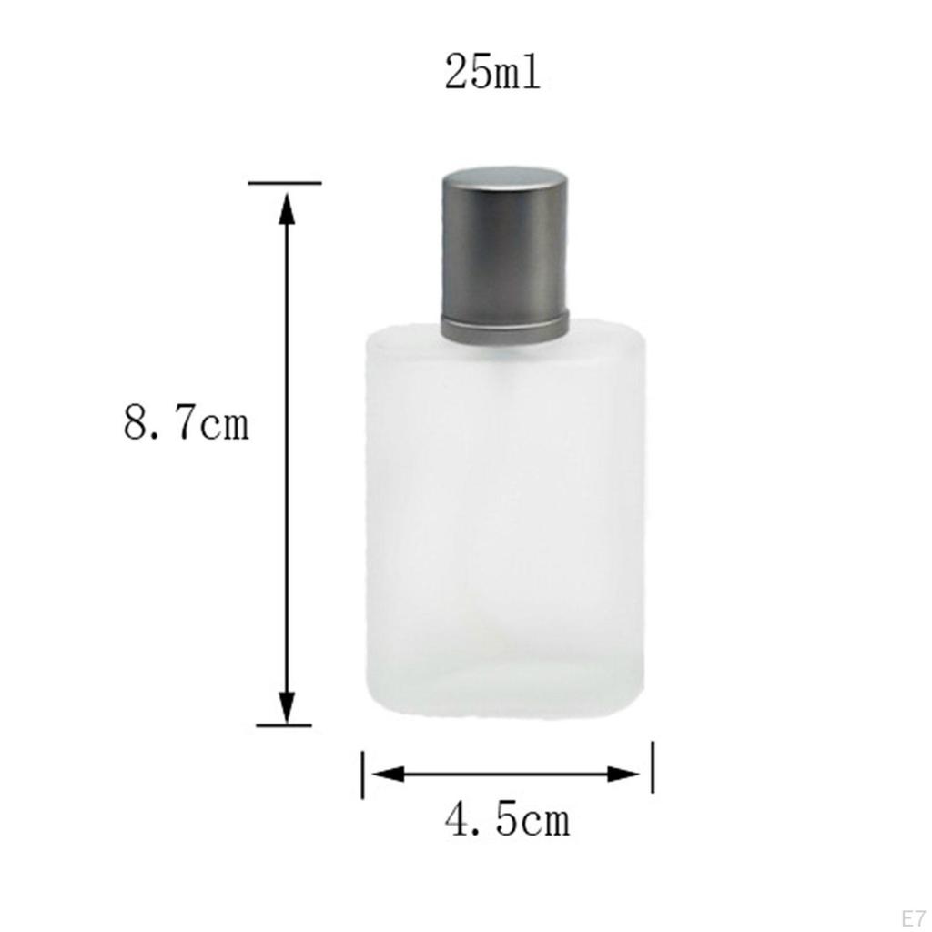 Perfume Bottles Refillable Glass Travel Bottle, Empty, Small Sample Container for Vacation