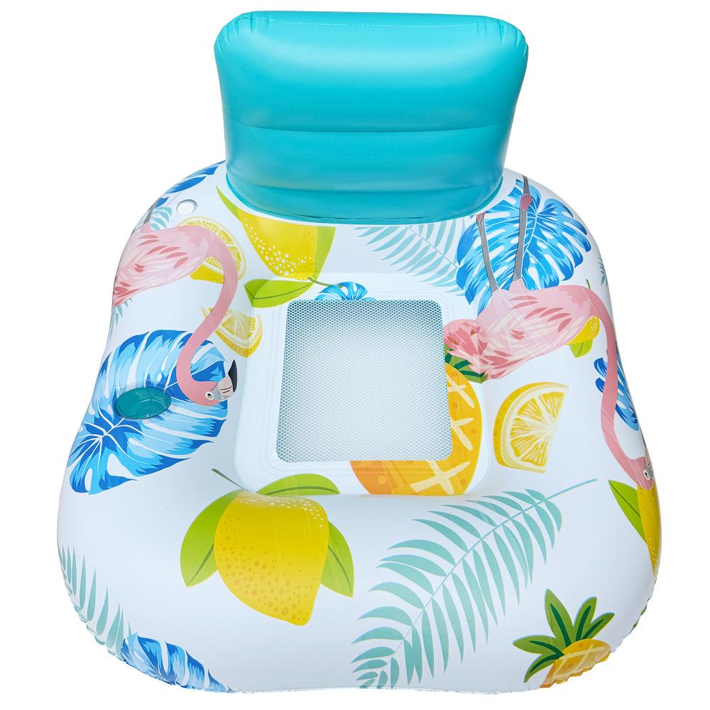 New Style Daisy Stripe Inflatable Pool Float Lounger