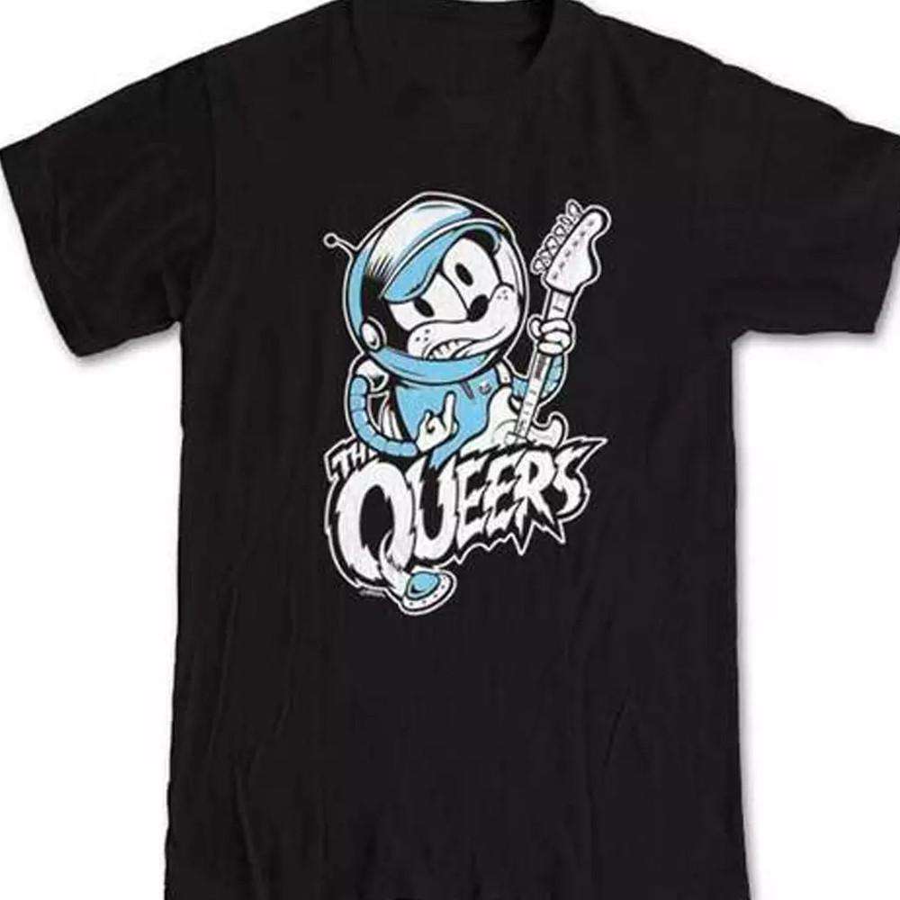 fUNNY The Queers rock band black Full Size S-5XL Unisex T-Shirt