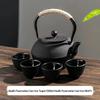 Small Cast Iron Kettle Teapot for Stove-Top Use