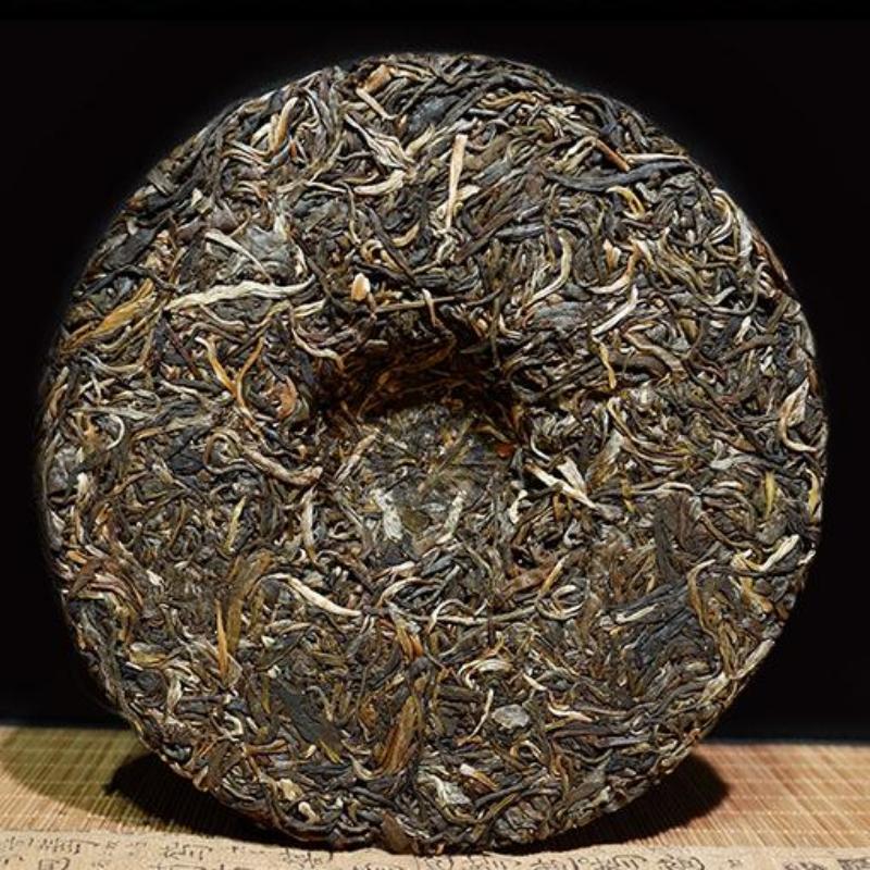 357g Yunnan Puerh Raw Tea Aged Pu-erh Organic Tea Cake Chinese Pu'er Green Tea