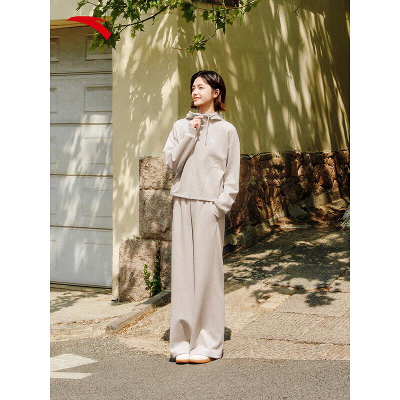 ANTA Women s Modal Knit Wide-Leg Pants S