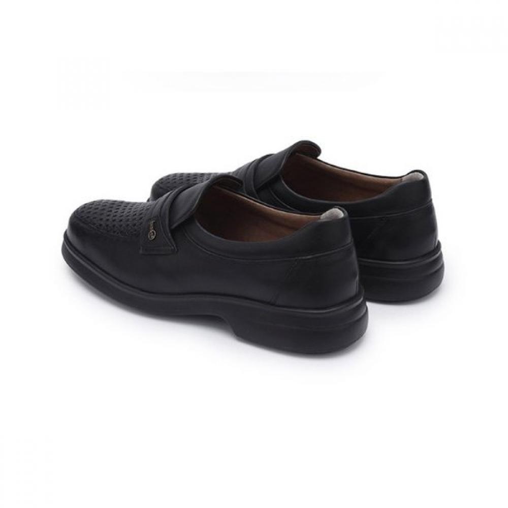 Kumkang Men Mesh Comfort Slip On Black Espsam5203mbiof1