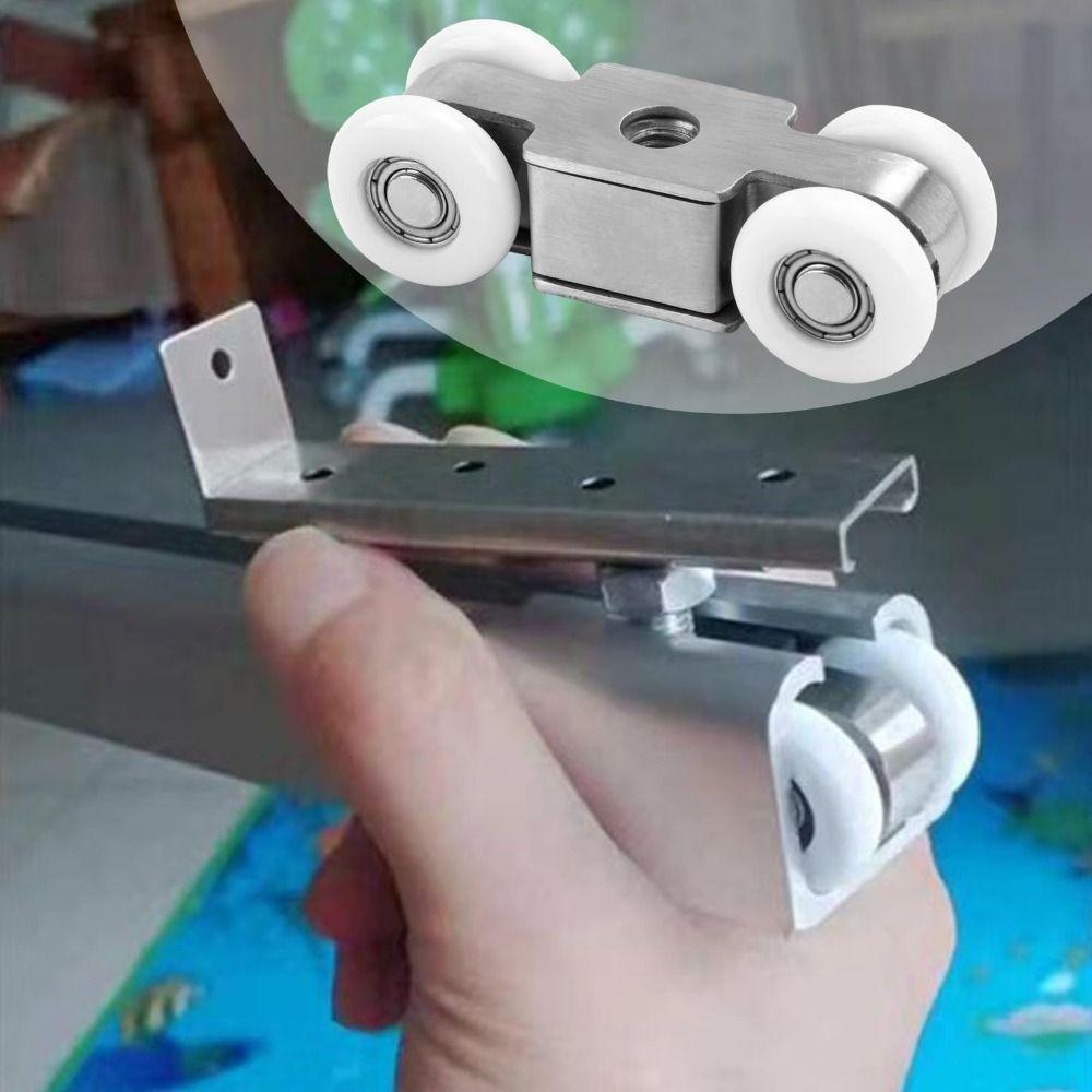 Stainless Steel Sliding Door Hanging Wheel Thickened High Load-Bearing Sliding Door Pulley Smooth Roller Silent Roller