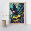 Paint by Numbers with Frame Paintings To Paint - Batman DC 40x50 Cm