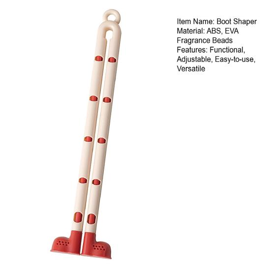 Boot Stand Adjustable Boot Clip Insert with Fragrance Retractable Form Shaping Boot Beads Boot Shaper Support