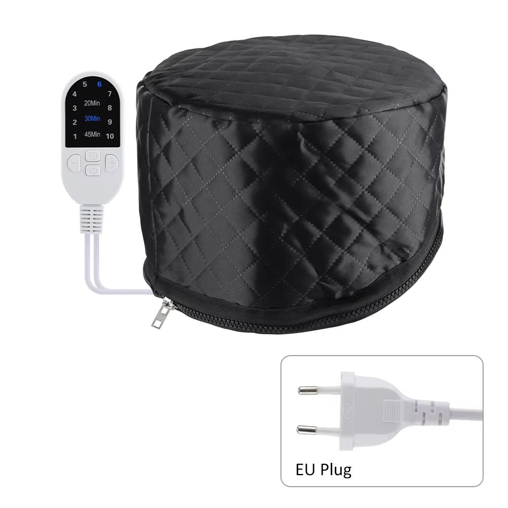 Home Spa Thermal Hair Steamer Cap 10 Level Heating Hair Mask Conditioner Nourishing Hair Hat Salon Dyeing Hair Treatment Care