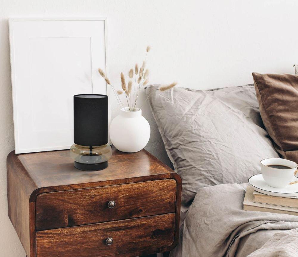 Lampa stołowa nocna EPIRO TB-43648-BL-AMB Italux