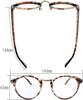 [CYPHUS] Cyphus Sunglasses for Women and Men, Anti-fog, Boston Style, UV Protection, Fashion Glasses (ClearClear)