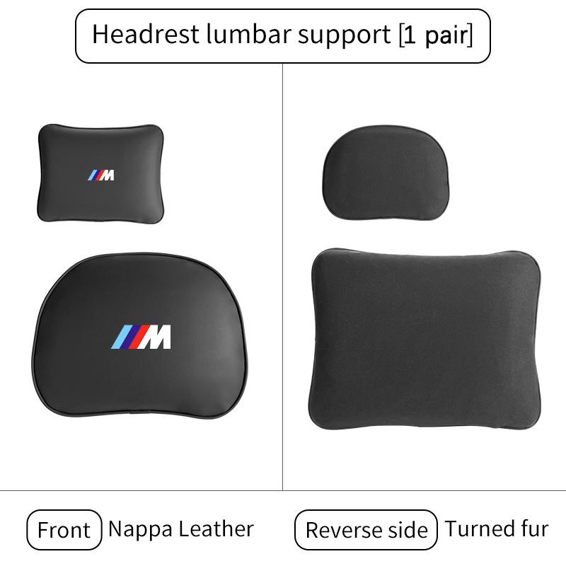 Opěrka hlavy a krku do auta Bederní polštář Komfortní opěrná poduška Autopříslušenství Pro BMW E90 E60 E46 E39 F30 F10 E87 X3 X4 X5 X1 G30