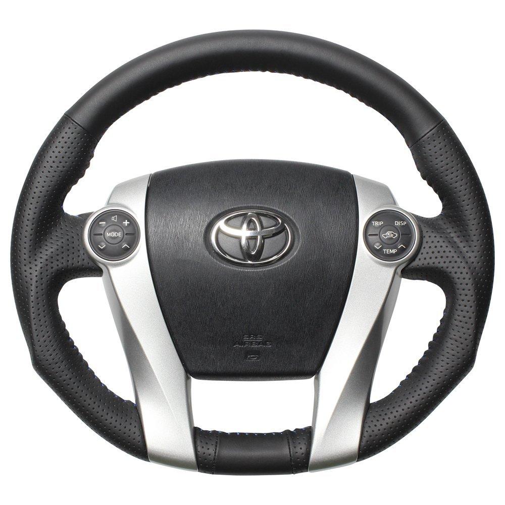 

REAL Original Series All Leather Steering Wheel PHV [Prius (30 Series) Included] 30-2-LPB