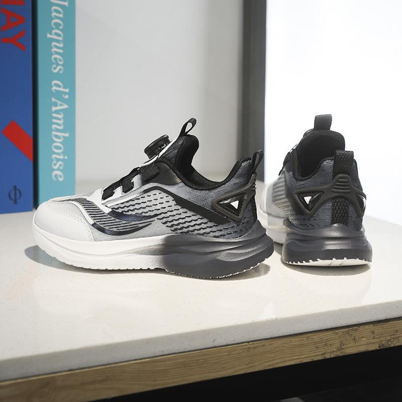 Men's and Children's Casual Shoes 2025 Spring New Rotating Buckle Comfortable Mesh Breathable Sports Lightweight Running Shoes Tide