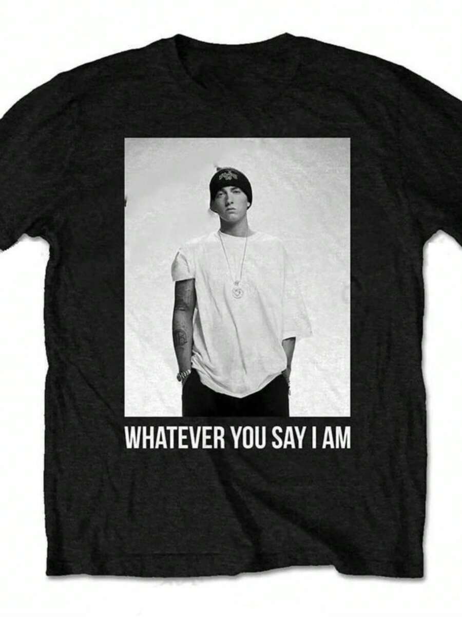 

Famous Rapper Eminems T Shirt Unisex Fashion T-Shirt M