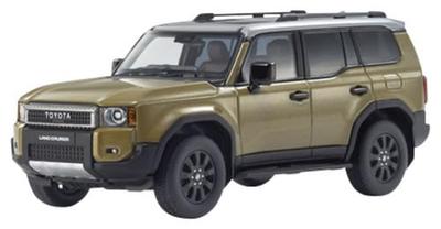 Kyosho Original Scale Toyota Land Cruiser 250 ZX First Edition Finished Product KS03927SG1 1/43 (Sand/Light Gray)