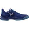 Tennis Shoes Wave Exceed TOUR 6 OC Artificial Grass Court Club Activities Lightweight Soft Tennis Hard Tennis Blue X White Cm 2E [Mizuno] Clay/Sand