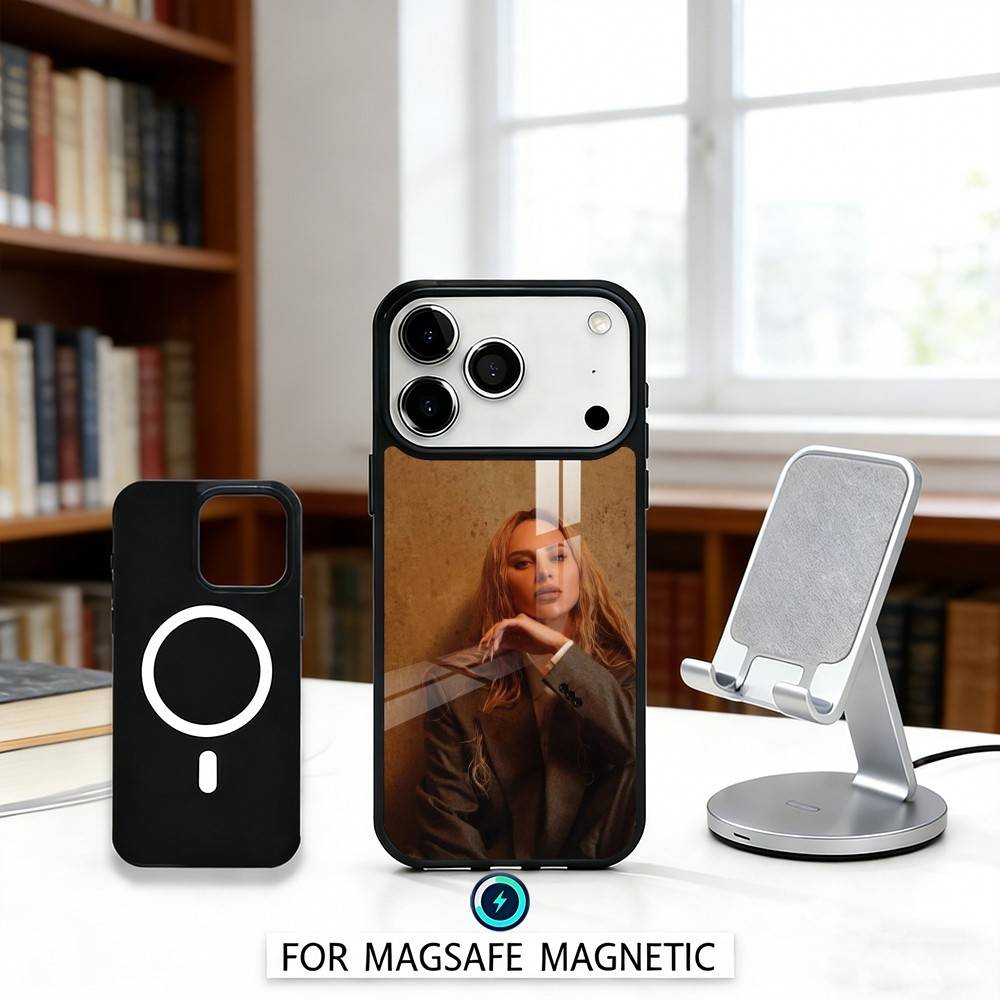 Anna Singer Asti Phone Case Magnetic For iPhone17 16 15 14 13 12 Pro Max For Magsafe Wireless Charging Cover