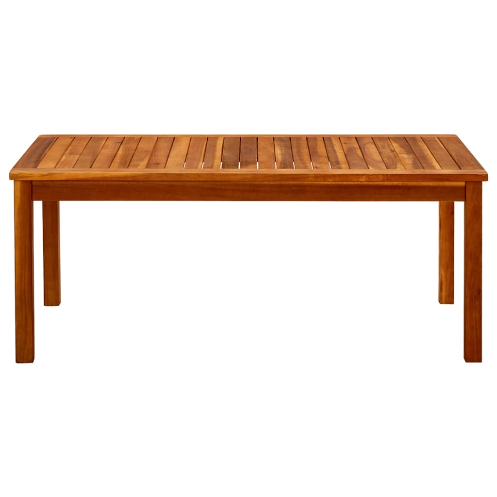 Vidaxl Ogrodowy Stolik Kawowy, 110X60X45 Cm, Lite Drewno Akacjowe