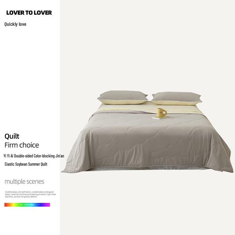 

Yiyiai Double-Sided Soybean Summer Quilt