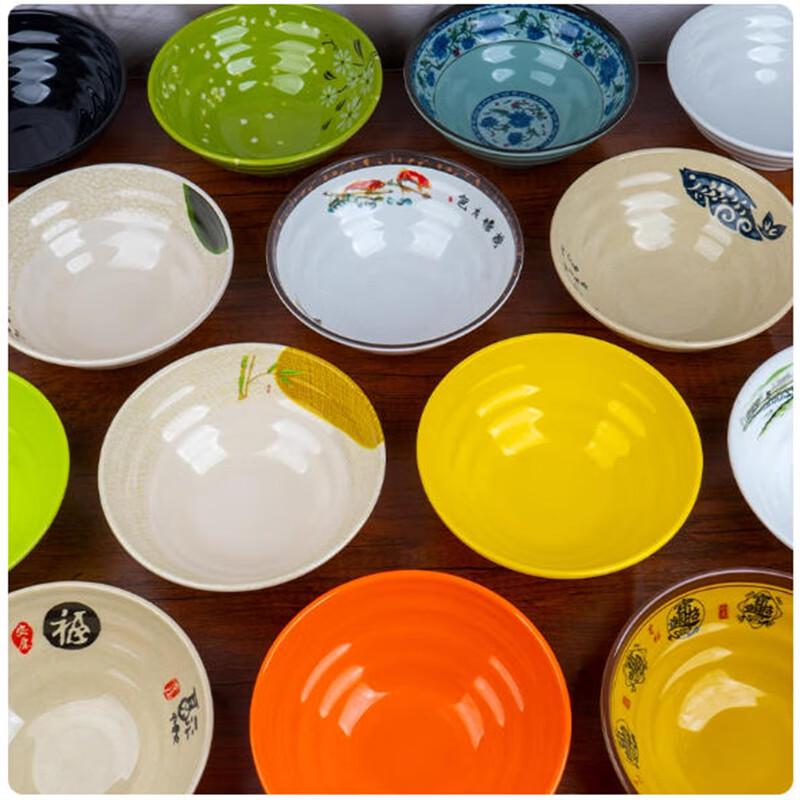 Thickened Melamine Noodle Bowl