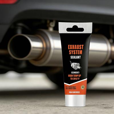 Professionelles Abgassystem Reparaturkleber 75g Ideal Für Auto Und Motorrad Schalldämpfer Und Auspuffrohr Reparatur Kleber