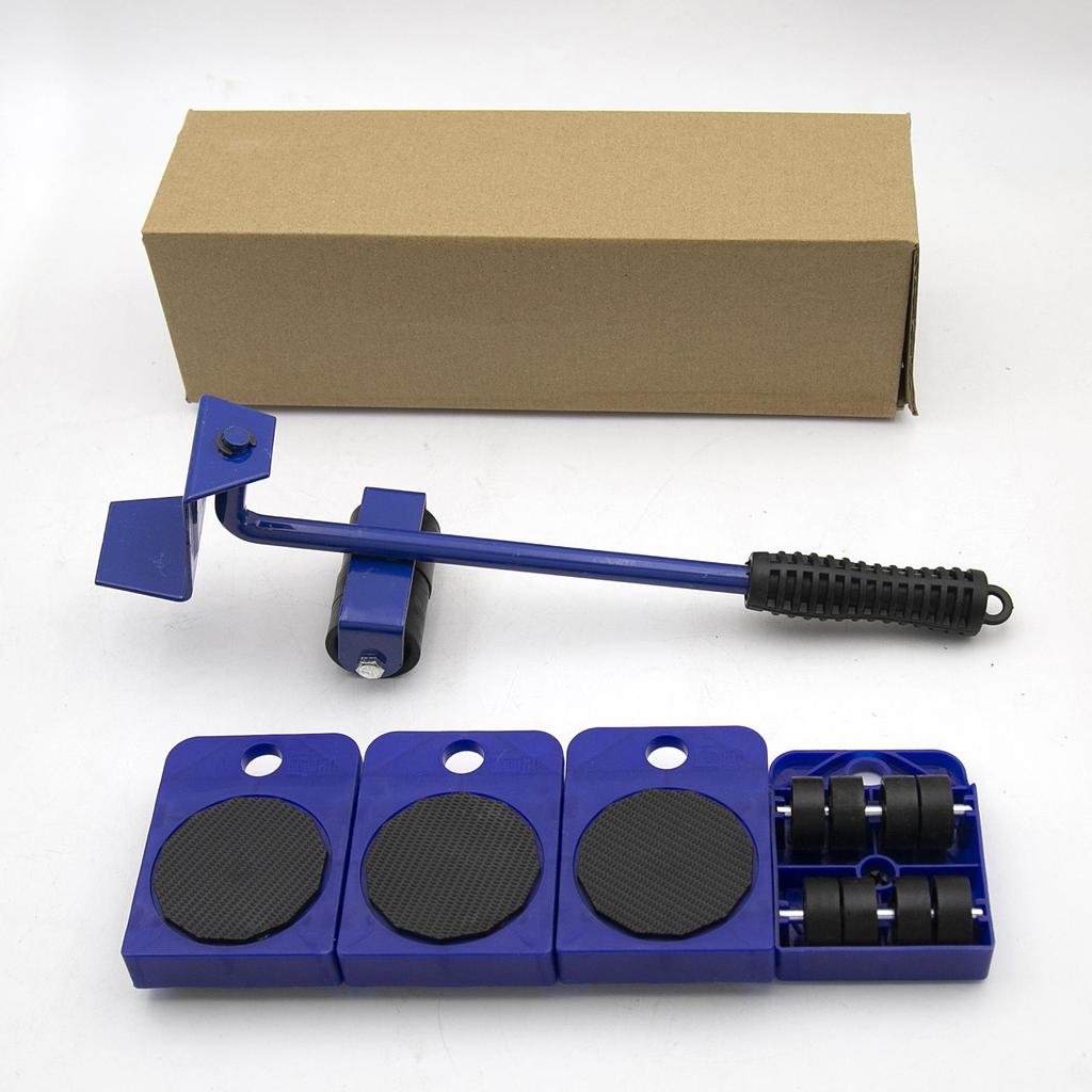 Duty Furniture Lifter Transportgereedschap Meubelverhuizer Set 4 Move Roller 1 Wielstang voor het heffen van bewegende meubelhelper Gemakkelijk te hanteren