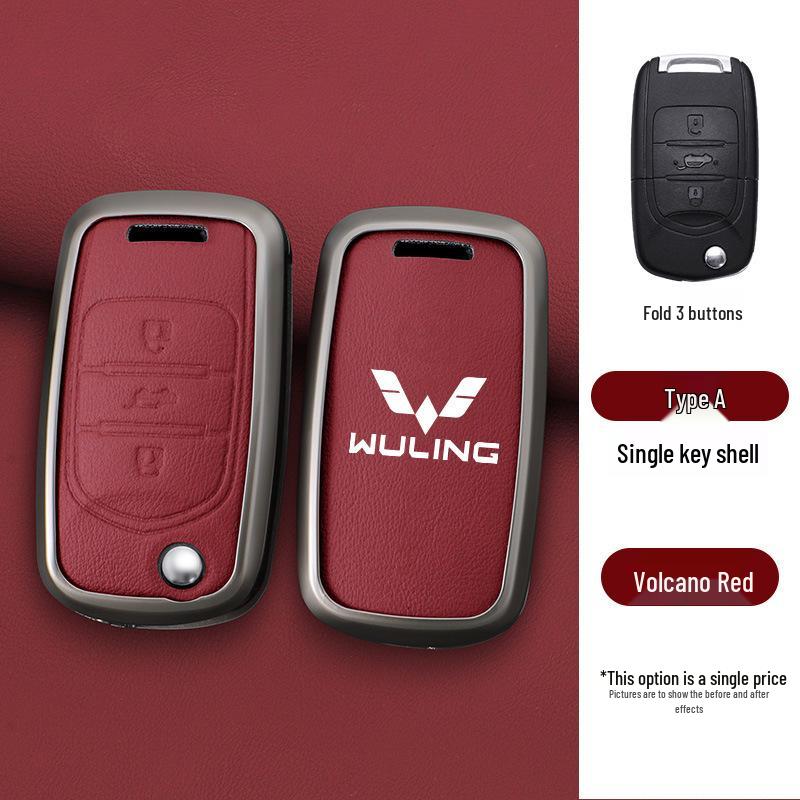 Wuling Hongguang Mini 3rd Gen Key Cover with Buckle for Macaron Series