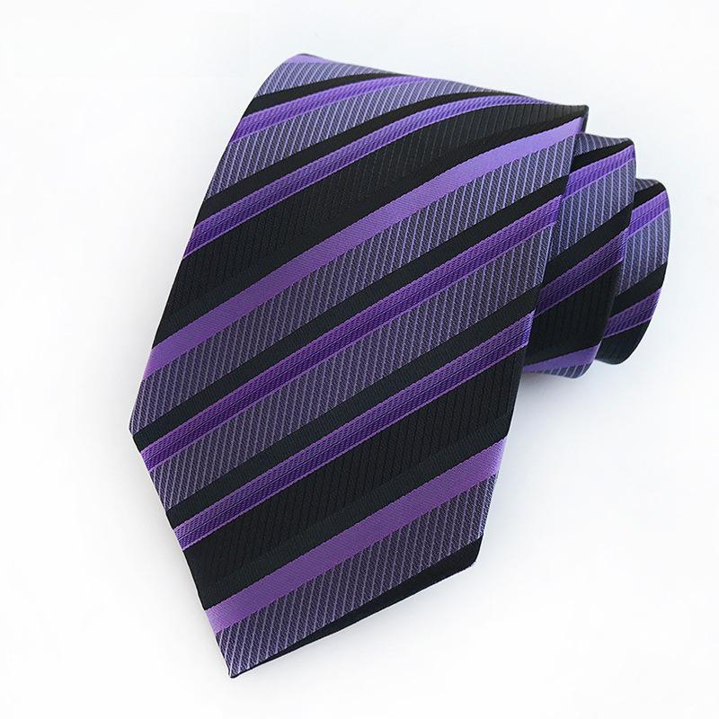 "Herre Polyester Jacquard Stripe Slips"