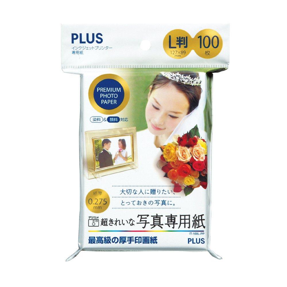

Plus Photo Super Beautiful Photo L 100 Sheets 46091 Paper, Paper, Size, IT-100L-PP