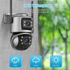 Dual Lens ICsee Wireless PTZ Surveillance Camera